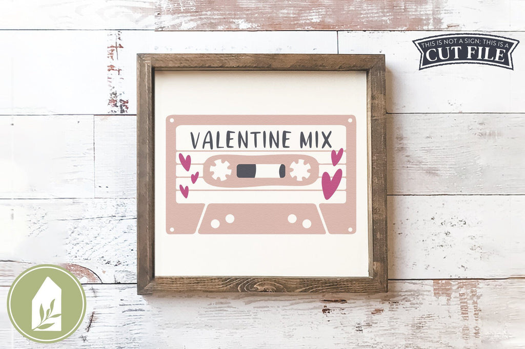 Valentine cassette file from So Fontsy Group,Silhouette Studio,tricks,Silhouette Studio Design tools,HTV,Heat Transfer Vinyl,